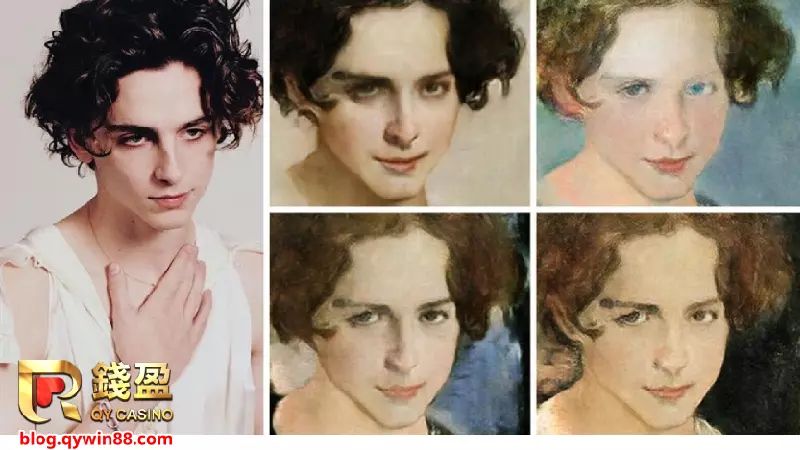 AI畫伯生成的畫作