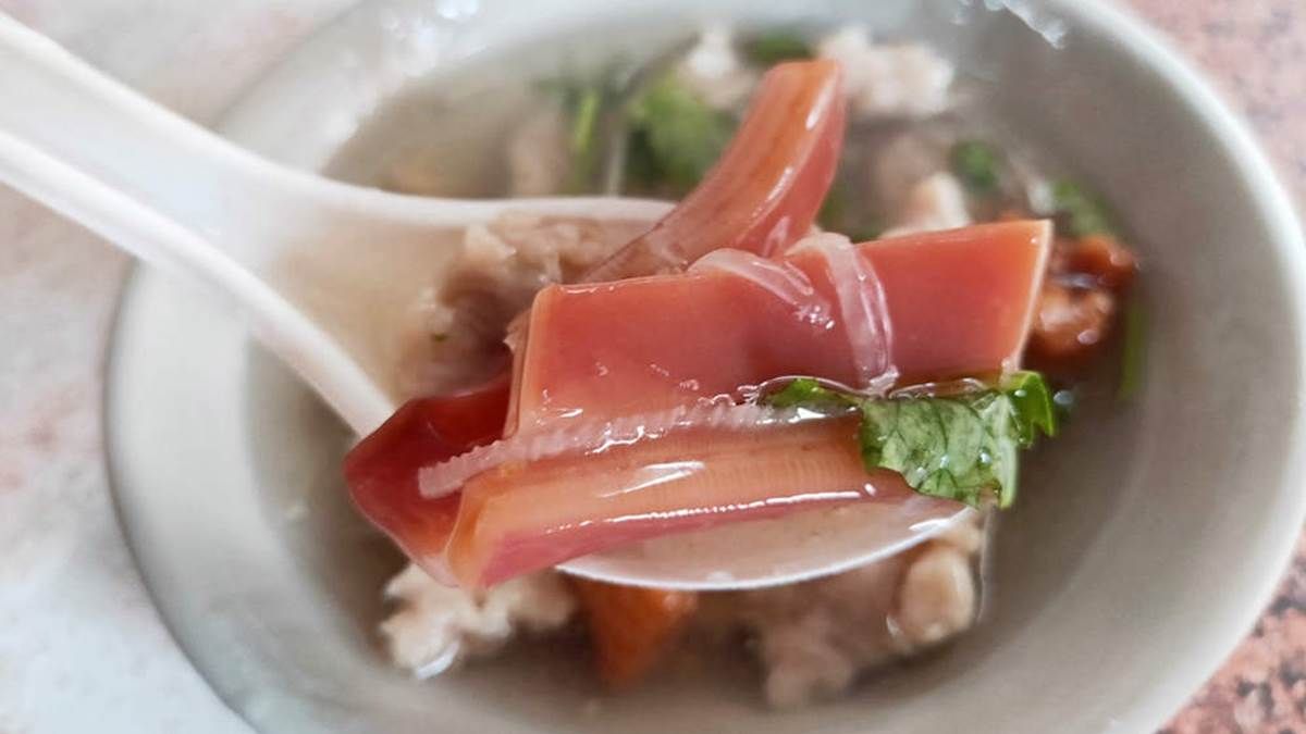 鮮脆的魷魚讓人回味無窮。