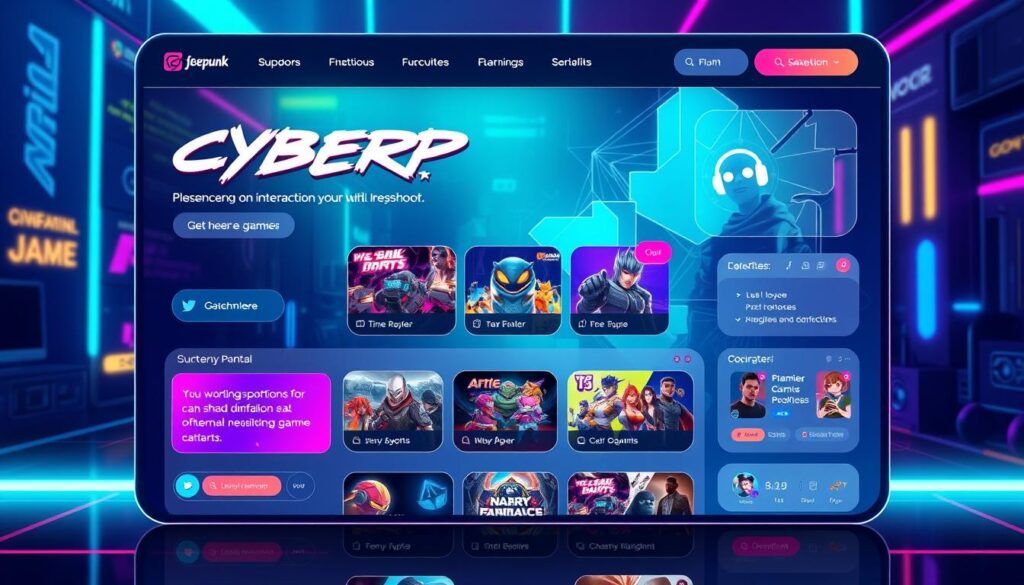 娛樂城UI設計圖片範例