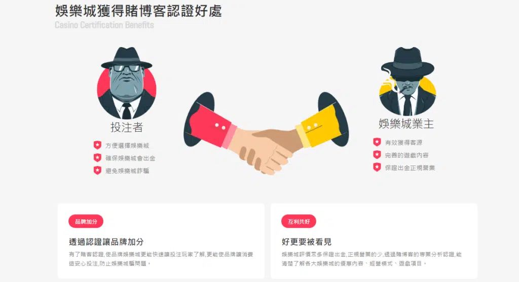 賭博客評價標準